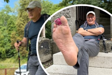 Wette verloren: SPD-Politiker wandert 45 Kilometer - und zwar barfuß