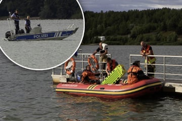 Leipzig: Einsatz auf dem Markkleeberger See: Polizei und Feuerwehr suchen nach Person