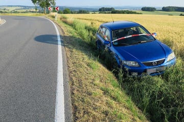Verlassener Mazda sorgt im Landkreis Zwickau für Polizeieinsatz