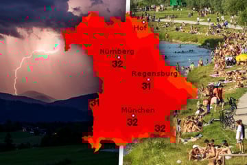 Wetter in Bayern: Sonne gibt heute alles, dann kann es heftig krachen