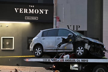 Man who drove into crowd outside LA club charged as police reveal more details on shocking incident