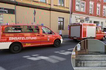 Großeinsätze im Erzgebirge: Buttersäure-Attacke auf Parteibüro und Bierstübel?