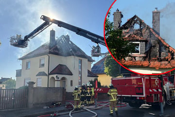 Dachstuhlbrand in Weinböhla sorgt für sechsstelligen Schaden