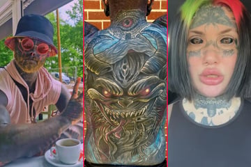 Top 3 most extreme tattoos of 2024