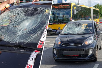 Schwerer Unfall am Elbepark: Jugendlicher rennt vorm Bus auf die Straße