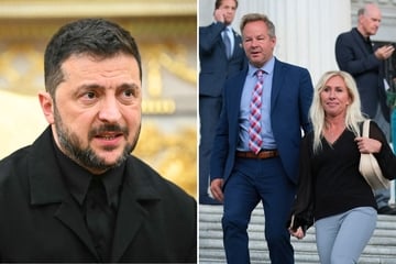 Marjorie Taylor Greene claims her boyfriend got Zelensky to suit up for Trump meeting