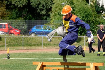 Chemnitz: Sie wollen Deutschlands Beste werden: Siegmar voller Optimismus zum Feuerwehrtag