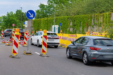 Bauarbeiten auf Verkehrsader in Dresden: Tempo 30 und nur eine Spur