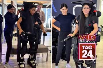Viral Video of the Day for November 2, 2025: Paralyzed woman walks again for first time in 10 years!