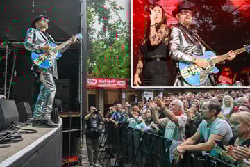 Leipzig: Eurhythmics in Leipzig: Dave Stewart und Vanessa Amorosi rocken die Parkbühne