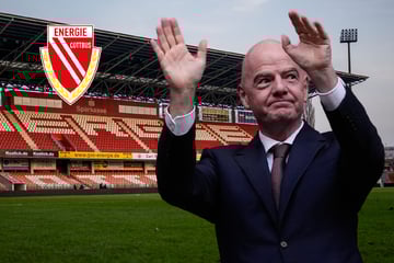 Drehen die jetzt völlig durch? Cottbus nutzt FIFA-Boss Infantino für neues Stadion