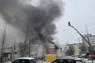 Hamburg: Autowerkstatt in Flammen: Schaden in Millionenhöhe