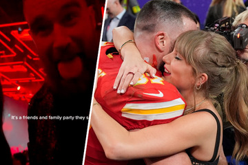 Taylor Swift feiert Super-Bowl-Sieg mit Travis Kelce – dann gibt es einen seltenen Liebesbeweis