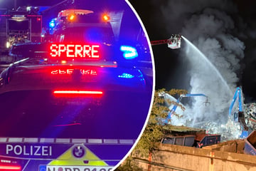 Brennender Schrottberg löst KATWARN-Alarm aus
