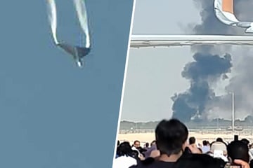 Kampfjet abgestürzt: Flugshow endet in tödlicher Katastrophe