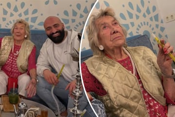TikTok-Pfleger geht mit Oma Elli (95) Shisha rauchen: So fällt ihre Reaktion aus