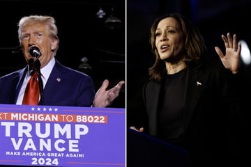 Kamala Harris questions Trump's age and fitness for office after report of exhaustion