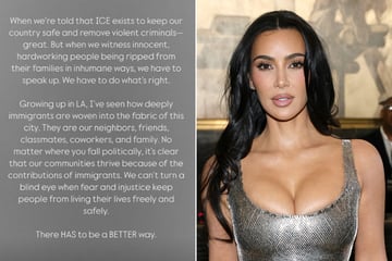 Kim Kardashian slams ICE raids in Los Angeles: "There HAS to be a BETTER way"