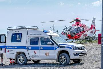 Dampfzüge, Menschenmassen, Rettungsflieger: Pfingsten auf dem Brocken