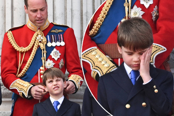 Prince Louis steals the show with adorable antics at Trooping the Colour