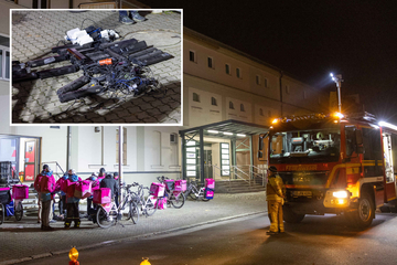 Dresden: Brand in Dresden-Pieschen: Technik im Flink-Lager fängt plötzlich Feuer