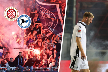 Bielefeld blamiert sich, Fans rasten aus: Relegations-Hinspiel von schweren Ausschreitungen überschattet!