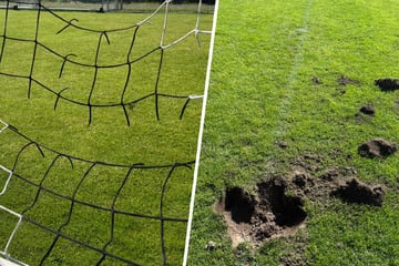Teenie-Vandalen auf Rache-Feldzug: Sportplatz in Sachsen verwüstet