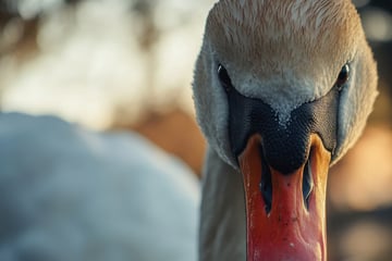 Aggressiver Schwan blockiert Kreuzung und löst Polizeieinsatz aus