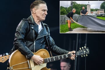 Chemnitz: Riesiger Aufwand für großes Open-Air-Konzert: Chemnitz ist bereit für Bryan Adams
