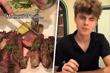 Lebenslanger Vegetarier isst 100-Euro-Steak: Das ist seine Reaktion