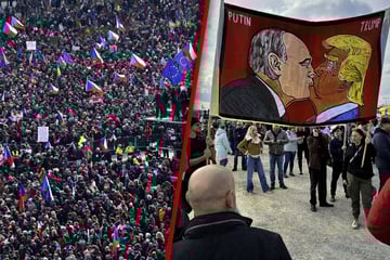 Hunderttausende demonstrieren gegen Regierung in Prag