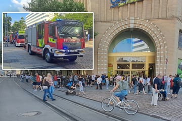 Chemnitz: "Galerie Roter Turm" in Chemnitz evakuiert