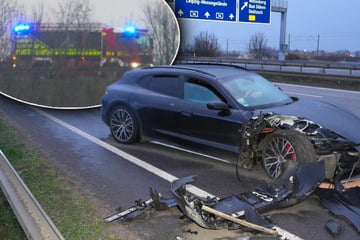 Unfall A14: Drei Unfälle in beiden Richtungen: Viel Stau auf der A14 bei Leipzig
