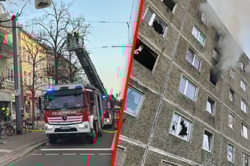 Doppeleinsatz hält über 80 Feuerwehrleute in Magdeburg auf Trab