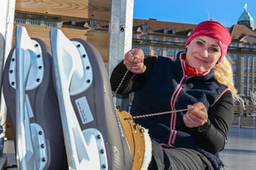 Dresden: "Winterfest" lockt mit Riesenrutsche und Panorama-Terrasse: Jetzt wird der Altmarkt vereist