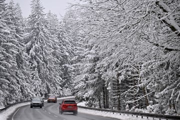 Wintereinbruch in Oberhof: Polizei geht gegen Drifter vor