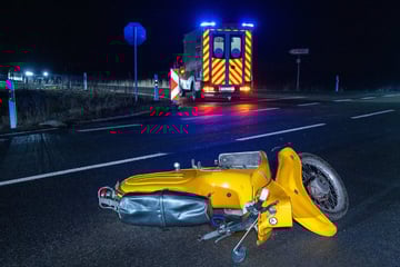 Audi-Fahrer kollidiert in Ostsachsen mit Rentner auf Schwalbe