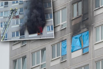 Leipzig: Tödliche Flammen in Leipziger Platte: Warum sich acht Monate später am Haus noch nichts getan hat