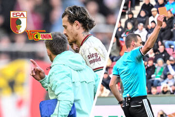 Unioner knockt Gegenspieler aus, dann zieht der Schiri zweimal Rot