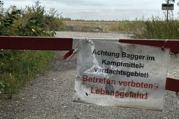 250 Kilo schwere Fliegerbombe in Tagebau bei Leipzig entschärft: Kraftwerk im Sperrkreis
