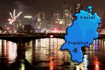 Frostig, sonnig, dann ungemütlich: Mit diesem Wetter geht Hessen ins neue Jahr