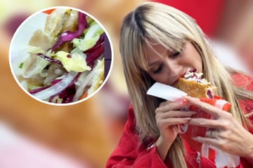 Heidi Klum schwärmt in Berlin: "Das ist mein absoluter Lieblings-Döner"