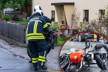 Škoda kollidiert in Bertsdorf mit 17-jährigem Mopedfahrer: Jugendlicher muss ins Krankenhaus