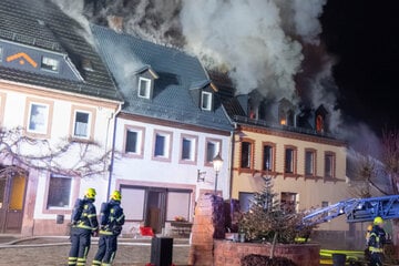 Verheerender Hausbrand in Sachsen: Fünf Schwerverletzte, darunter zwei Kinder