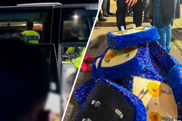 Busse zerlegt, Fans erpresst und beklaut? Fußballlclub und Ultras sauer auf deutsche Polizei!