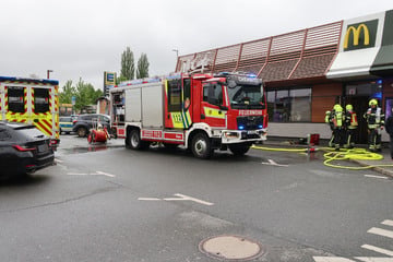 Chemnitz: Klopapier angezündet! Feuerwehreinsatz in Chemnitzer McDonald's