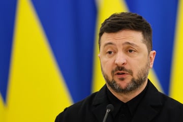 Ukraine-Krieg: Selenskyj trifft belarussische Oppositionelle
