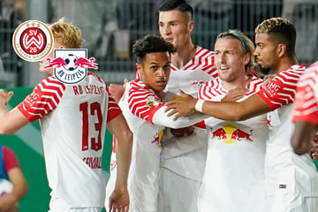 Zitterpartie in Wiesbaden: Titelverteidiger RB Leipzig wackelt im DFB-Pokal eine Runde weiter