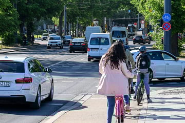 Dresden: Nach neuer Verkehrsführung auf der Albertbrücke: So reagieren Radfahrer und Fraktionen