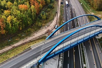 Dauerbaustelle A72: Eine Seite der Autobahn zwischen Leipzig und Chemnitz ist endlich fertig